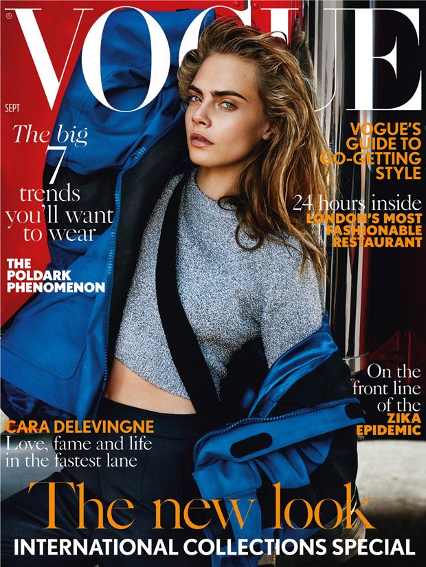 Klairs featured in Vogue Cara-Delevingne-Vogue-UK-September-2016-620x824