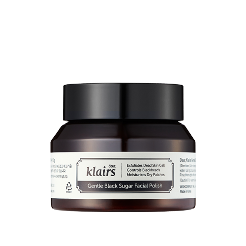 klairs gentlye black sugar facial polish 