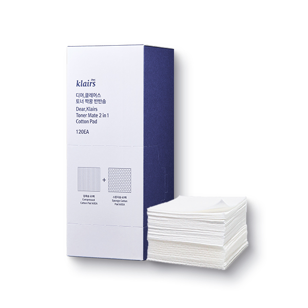 Toner Mate 2-in-1 Cotton Pad - Dear, Klairs