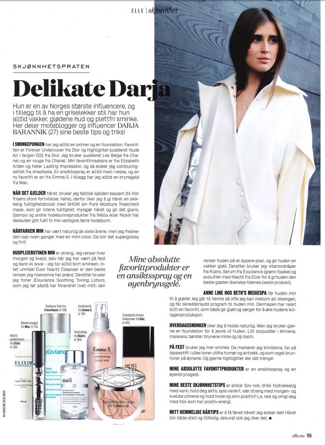 Freshly Juiced Vitamin Drop featured in Elle