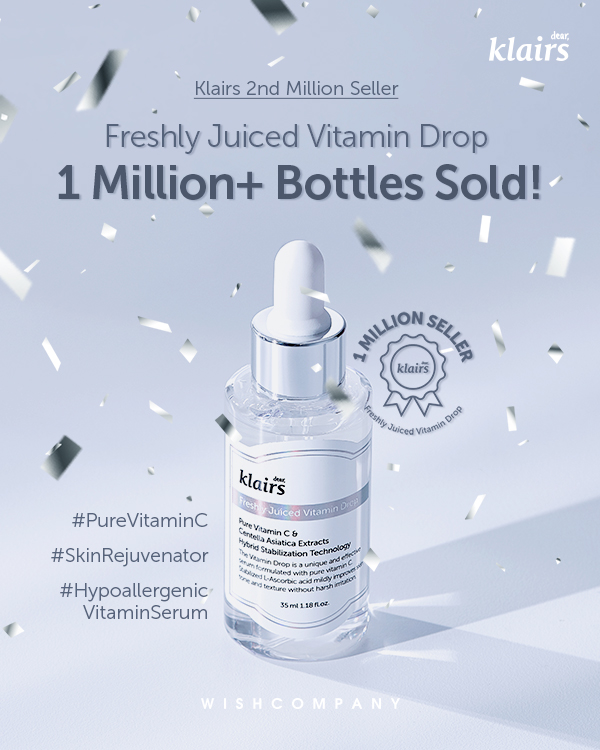 Low Irritation Pure Vitamin C Serum'Klairs Vitamin Drop' Sells One Million  Bottles - Dear, Klairs