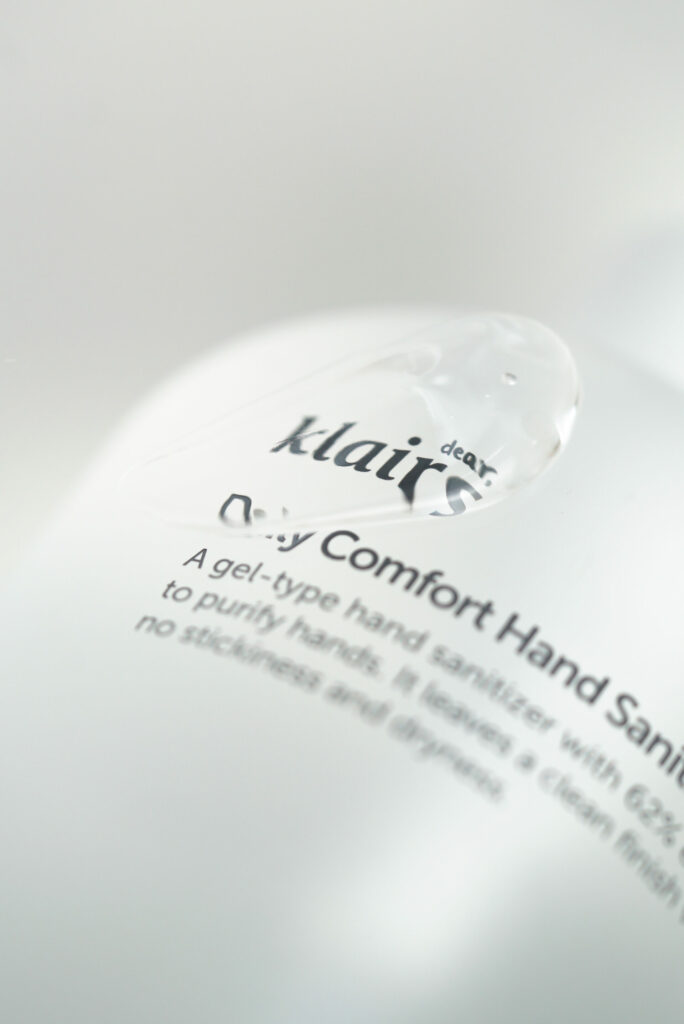 Formulation of klairs Hand Sanitizer Gel