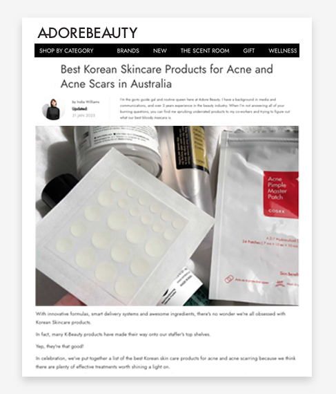 Best Korean Skincare Products for Acne and Acne Scars in Australia