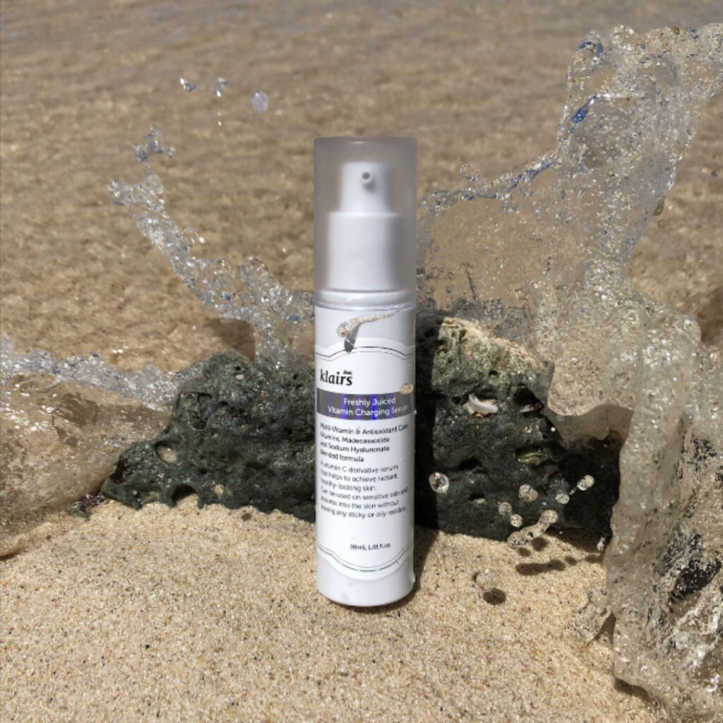 Vitamin Charging serum is good for summer self skin care